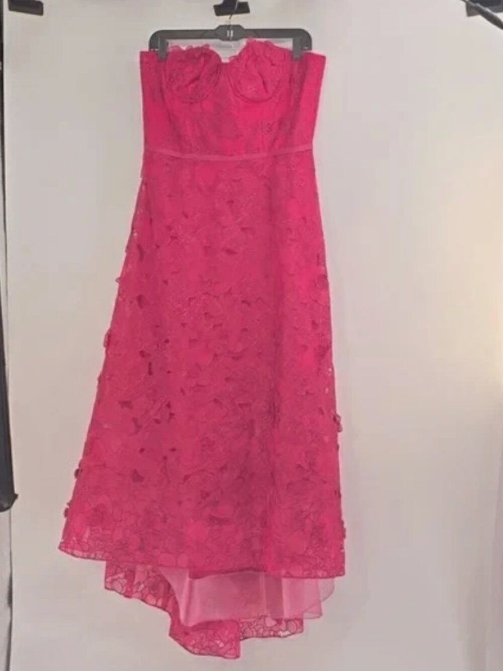 Marchesa notte floral organza gown-Size 12 - Picture 4 of 4